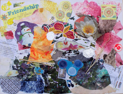 Friendship in Bloom Collage